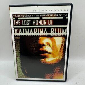 The Lost Honor of Katharina Blum Criterion Collection DVD Movie Widescreen NTSC